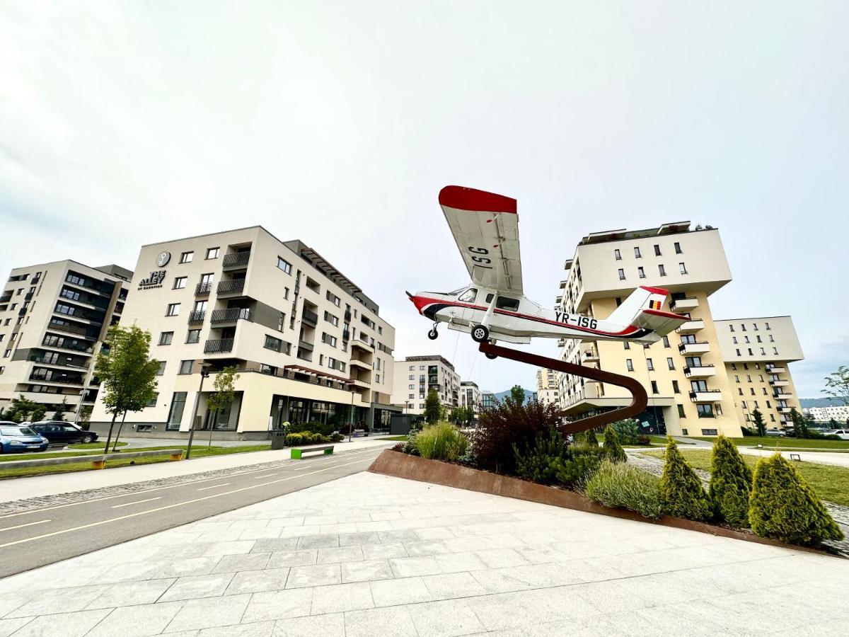 Kasper Coresi Mall - Rise Private Apartments & Suites Brašov Exteriér fotografie
